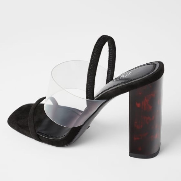 NWT Zara vinyl sandals 👡 - Picture 2 of 5